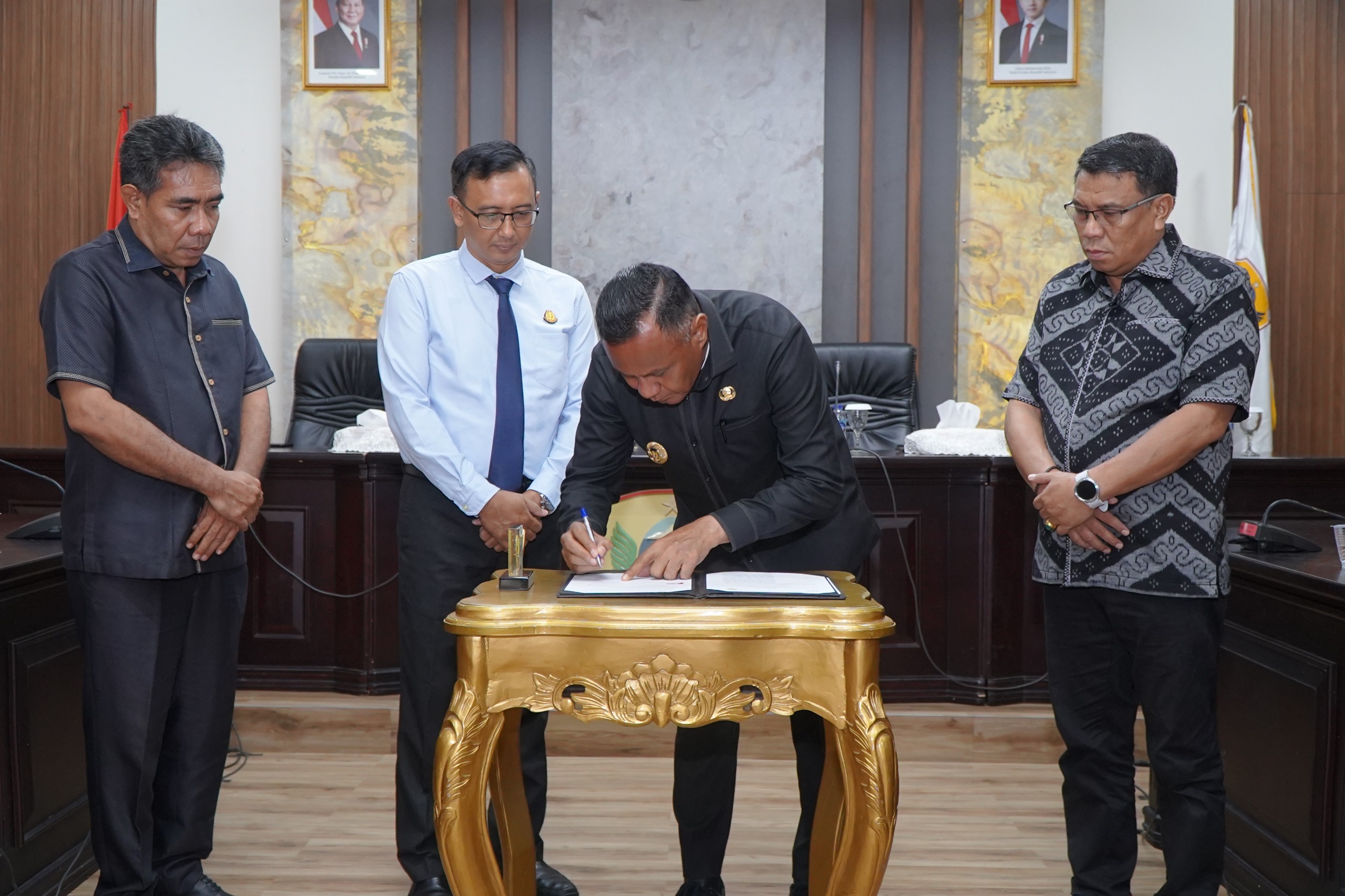 acara Penandatangan Nota Kesepakatan (MoU) antara Pemerintah Kota Tidore Kepulauan dengan Kejaksaan Negeri Tidore Kepulauan