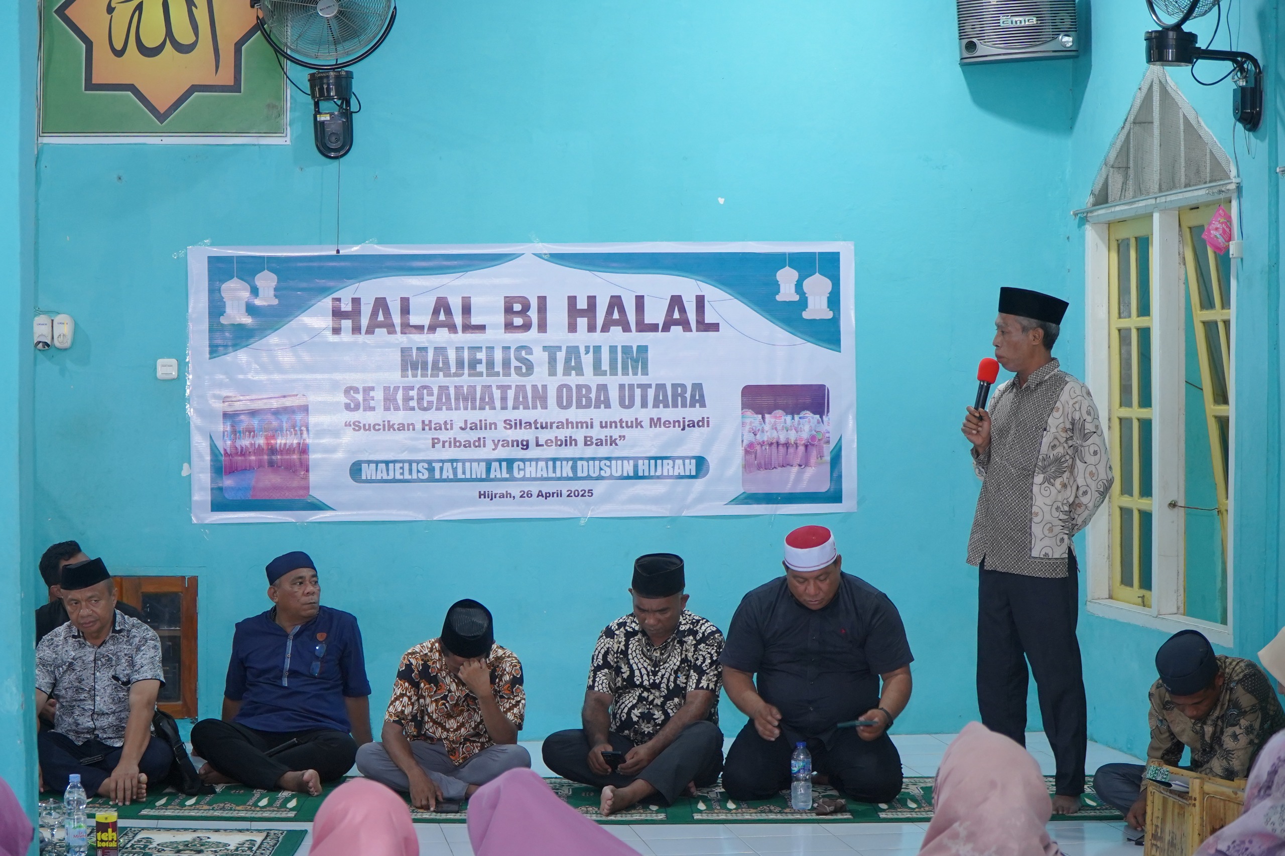 Acara Halal Bihalal Majelis Taklim se-Kecamatan Oba Utara