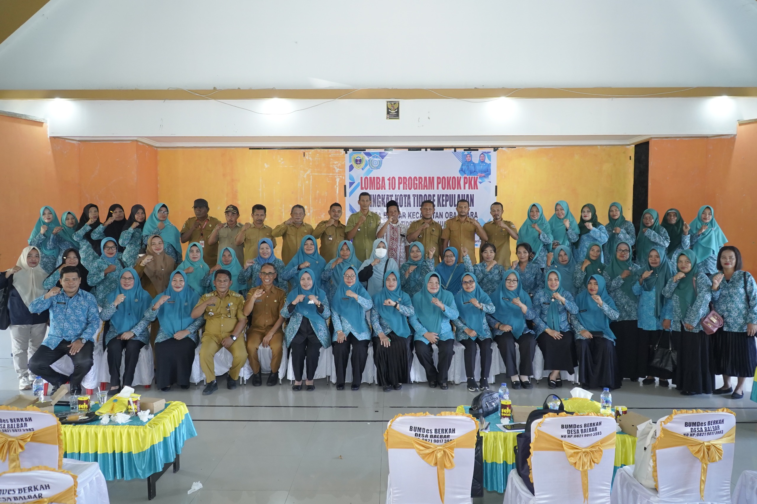 Lomba 10 Program Pokok PKK Tingkat Kota Tidore Kepulauan Tahun 2025