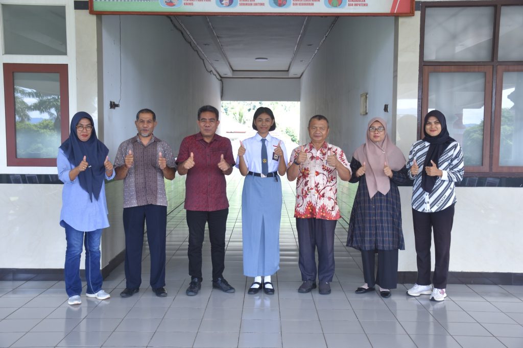 Calon Pengibar Bendera Pusaka (PASKIBRAKA) tingkat Nasional asal Kota Tidore Kepulauan