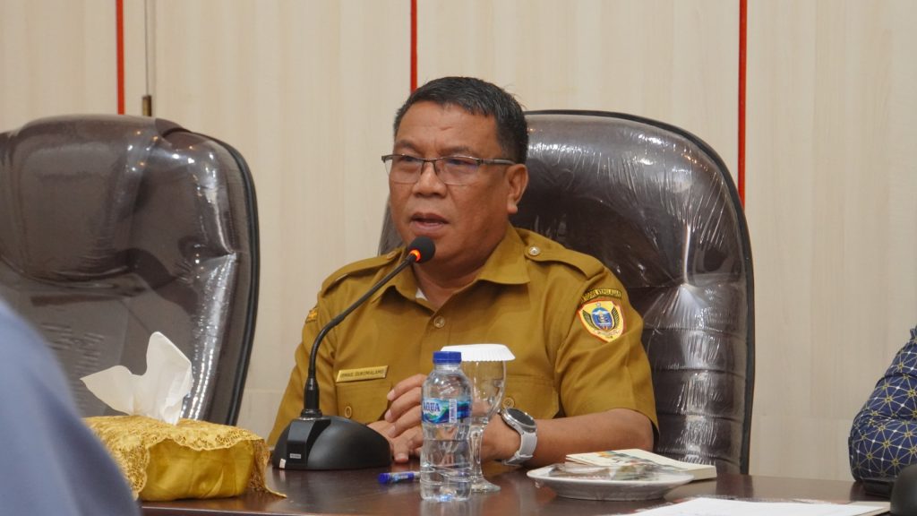 rapat koordinasi monitoring dan evaluasi persiapan pelaksanaan mockup koperasi desa/kelurahan merah putih