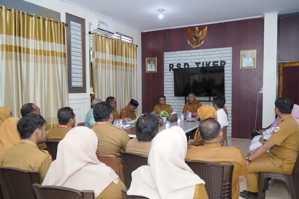 Rapat Evaluasi Kinerja Rumah Sakit Daerah (RSD) Kota Tidore Kepulauan