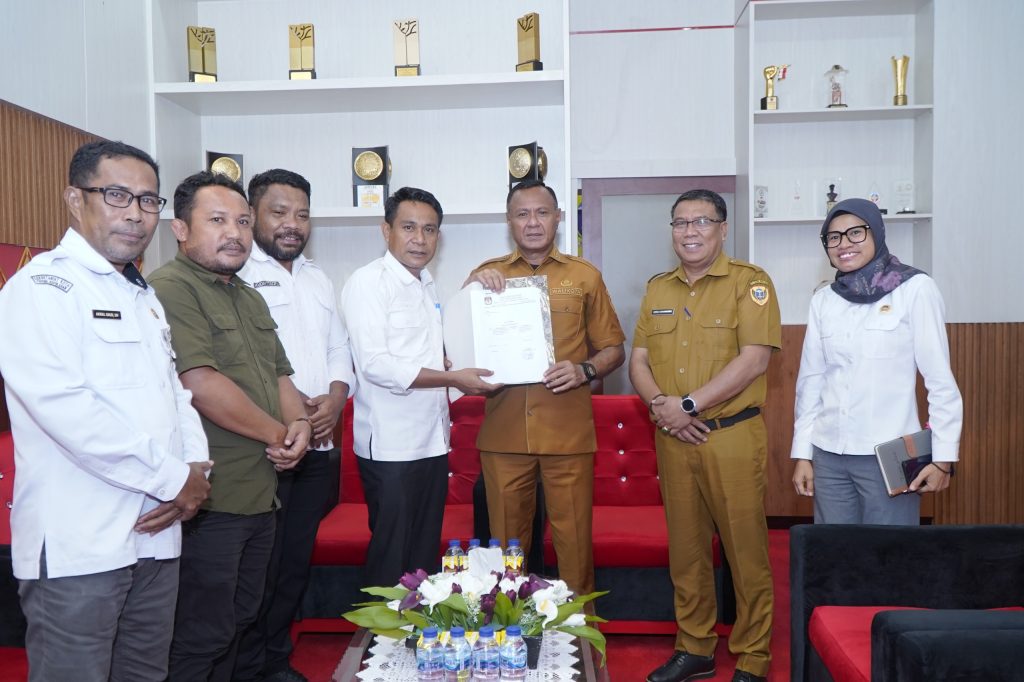 Kunjungan kerja sekaligus Silaturahmi Ketua Komisioner Komisi Pemilihan Umum (KPU)