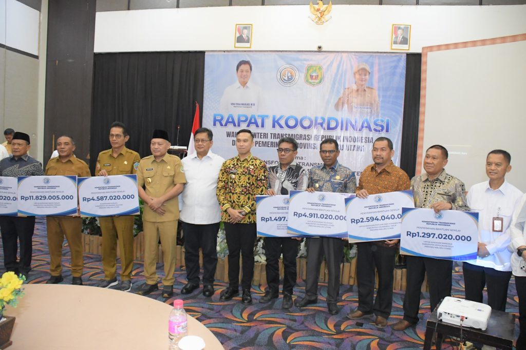 Pemerintah Kota Tidore Kepulauan mendapatan bantuan dari Kementerian Transmigrasi Republik Indonesia