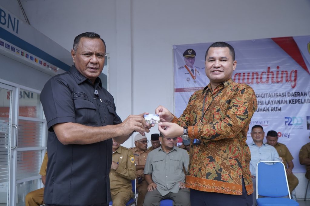Wali Kota Tidore Launching Percepatan dan Perluasan Digitalisasi Daerah