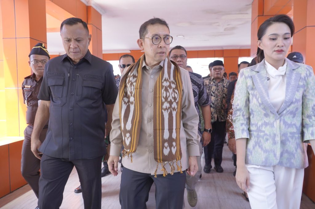 Menteri Kebudayaan Republik Indonesia Fadli Zon melakukan kunjungan kerja ke Kota Tidore Kepulauan