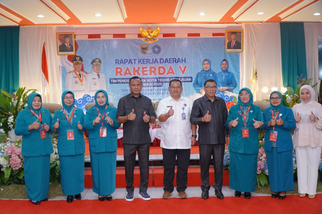 Wali Kota Apresiasi TP PKK Kota Tidore Kepulauan pada Pembukaan Rakerda ke V