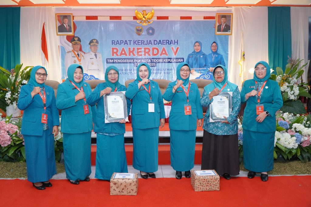 PKK Kota Tidore Kepulauan Gandeng 10 OPD Teknis Sebagai Pemateri di Rakerda ke V