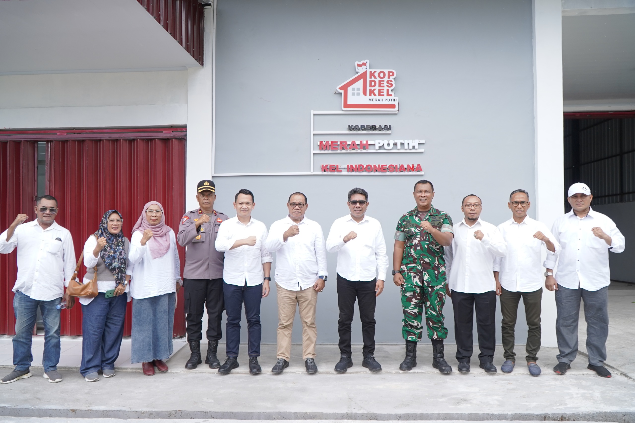 Wawali dan Forkopimda Tidore Ikut Peresmian 1.061 Titik KDKMP oleh Presiden RI Serentak Secara Daring