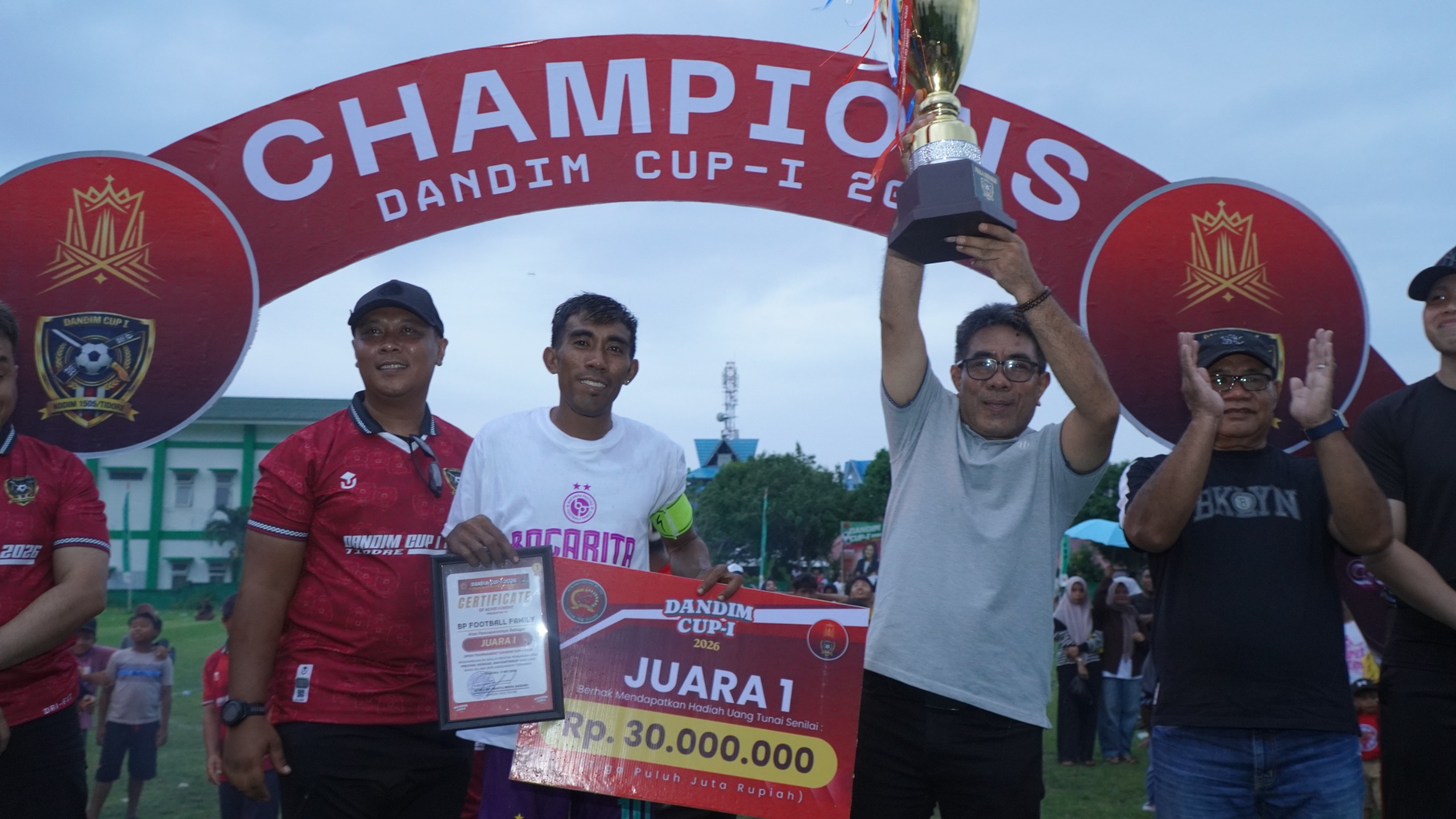 Penutupan Turnamen Dandim Cup