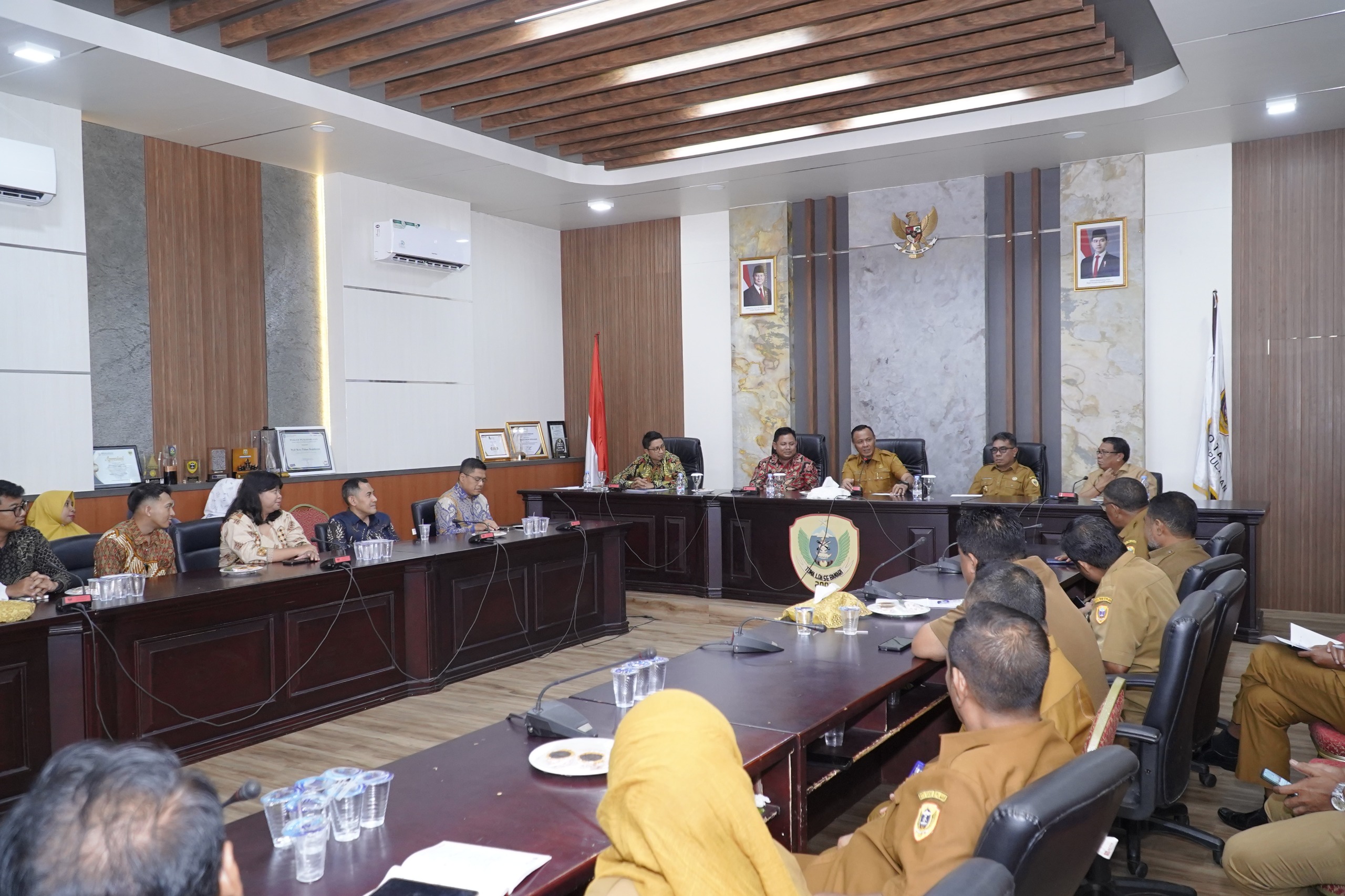 Pemkot Tidore Terima Kunjungan Tim BPK Perwakilan Malut Dalam Rangka Pemeriksaan Terinci LKPD 2025