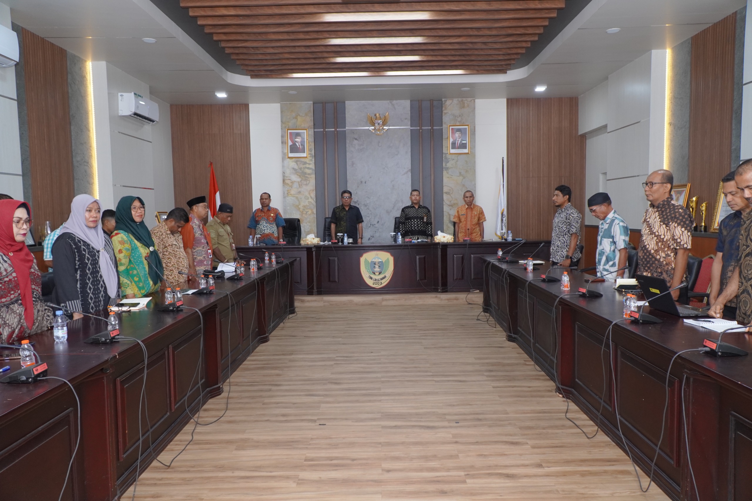 Rapat  koordinasi Pengendalian Inflasi Daerah (TPID) terkait langkah kongkrit Tahun 2026