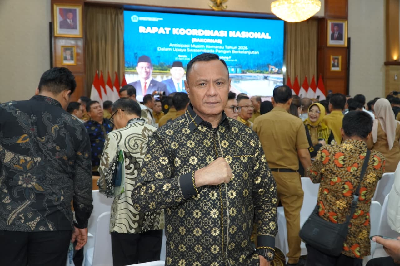 Wali Kota Tidore Hadiri Rakornas Antisipasi Musim Kemarau 2026 Kementan RI