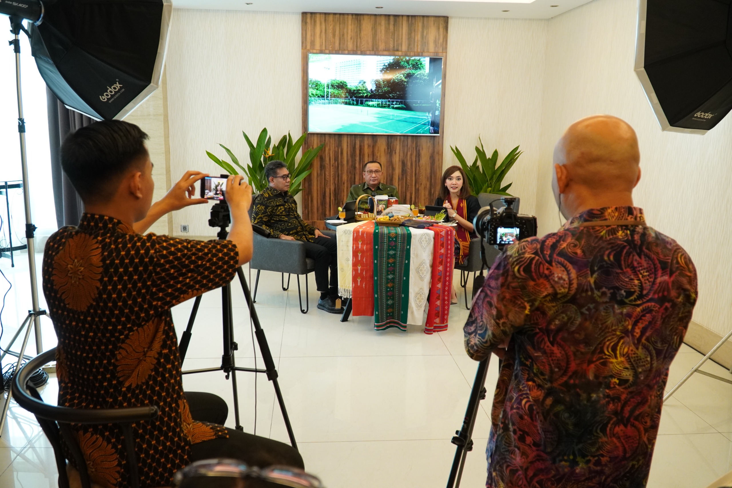 Wawali Tidore Paparkan Potensi Wisata Sejarah Hingga Kuliner dalam Podcast Discover National Treasure Tidore-Ternate