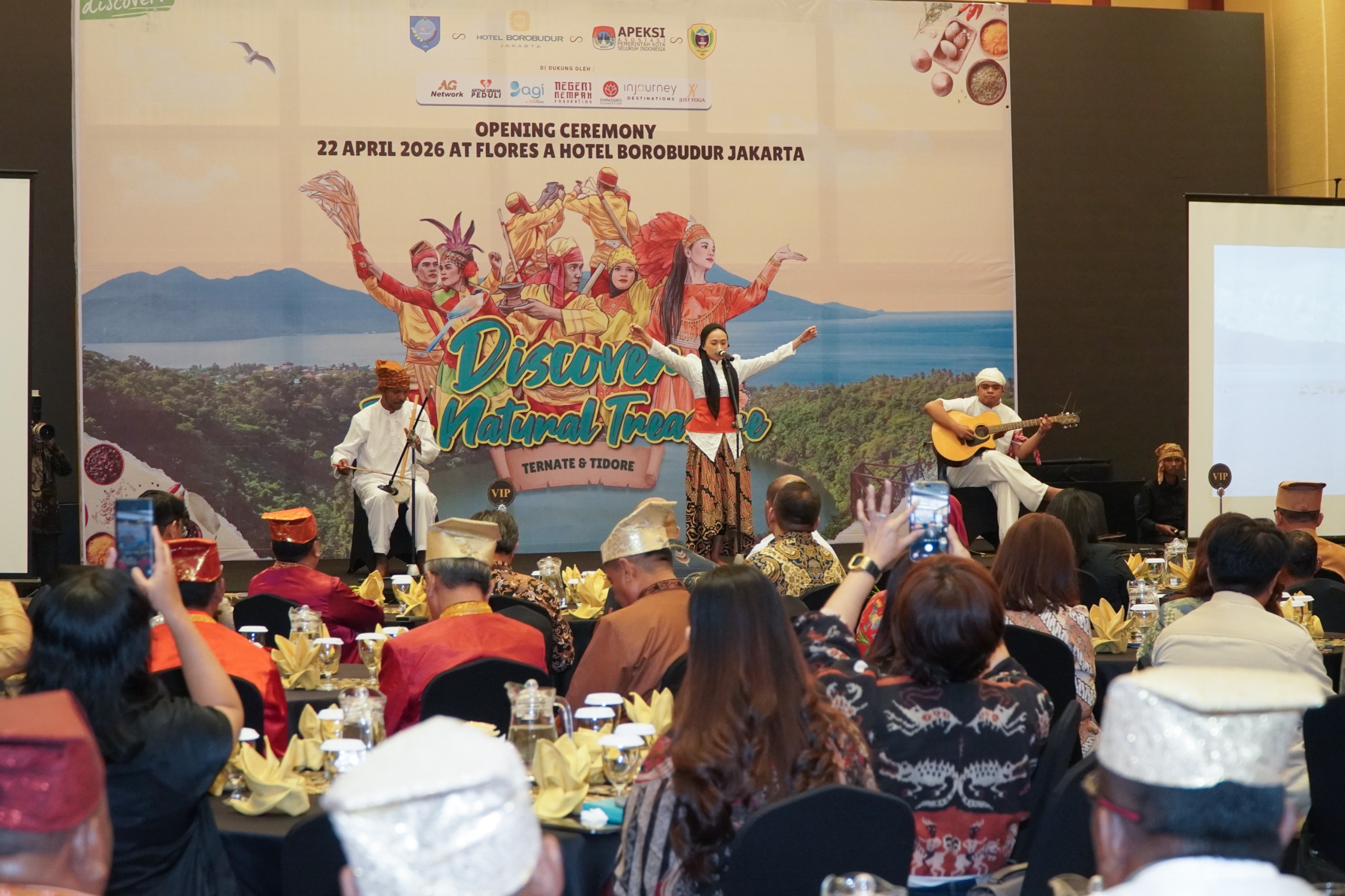 Kreativitas Anak Muda Tidore Sukses Hidupkan Opening Ceremony Discovery The Natural Treasure Tidore & Ternate
