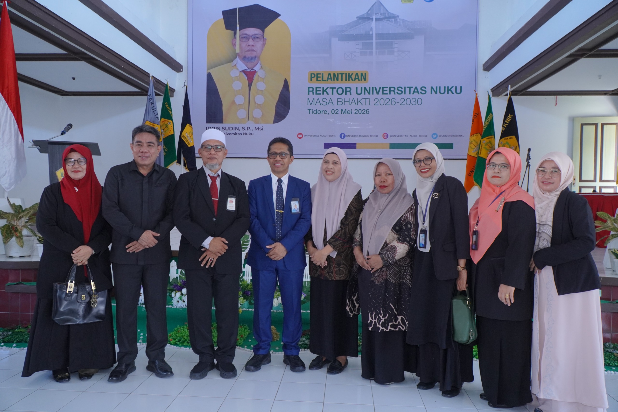 Upacara Pelantikan Rektor Universitas Nuku Masa Bakti 2026-2030