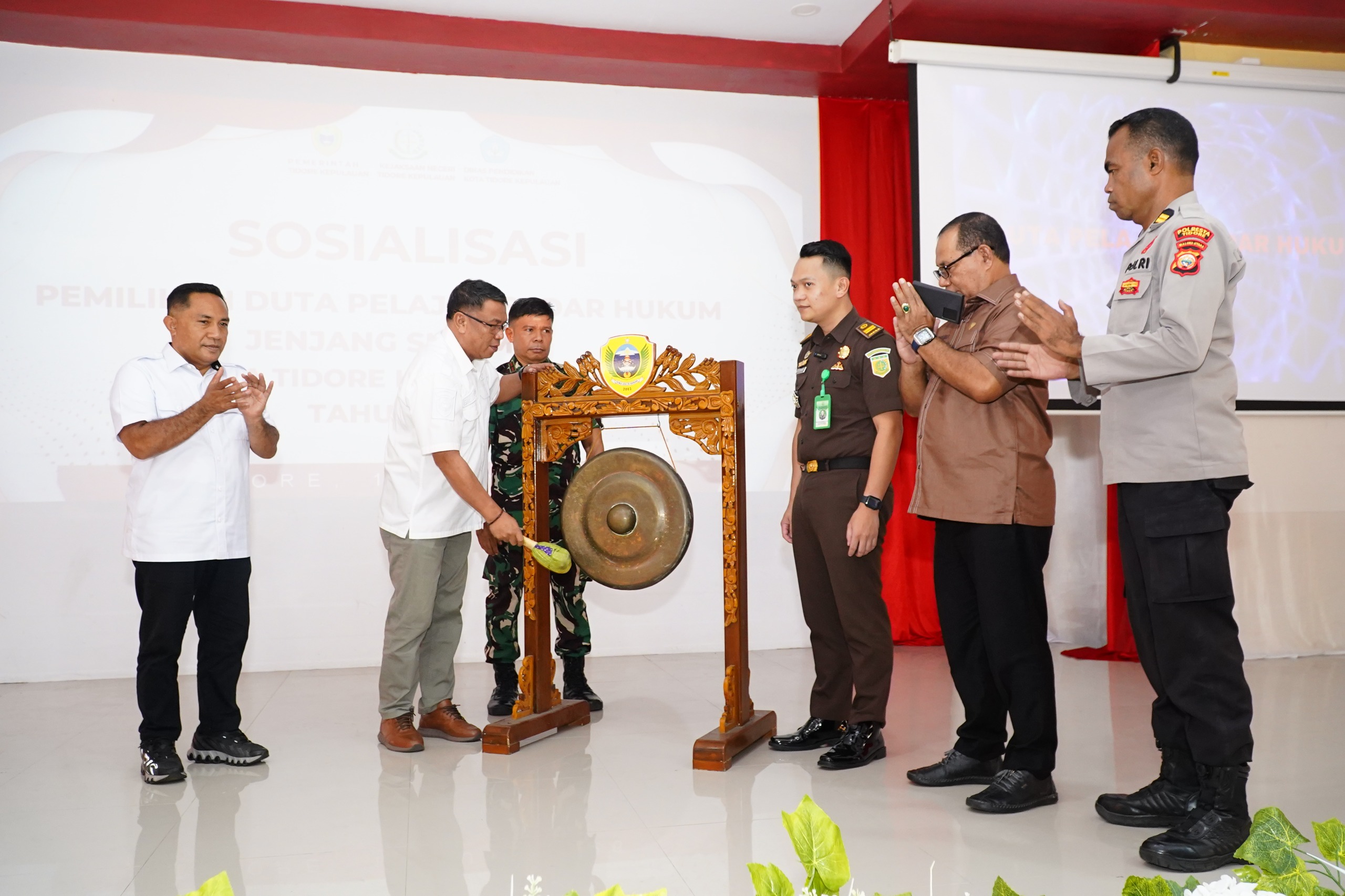 Sosialisasi Pemilihan Duta Pelajar Sadar Hukum Jenjang Smp/Mts Se Kota Tidore Kepulauan