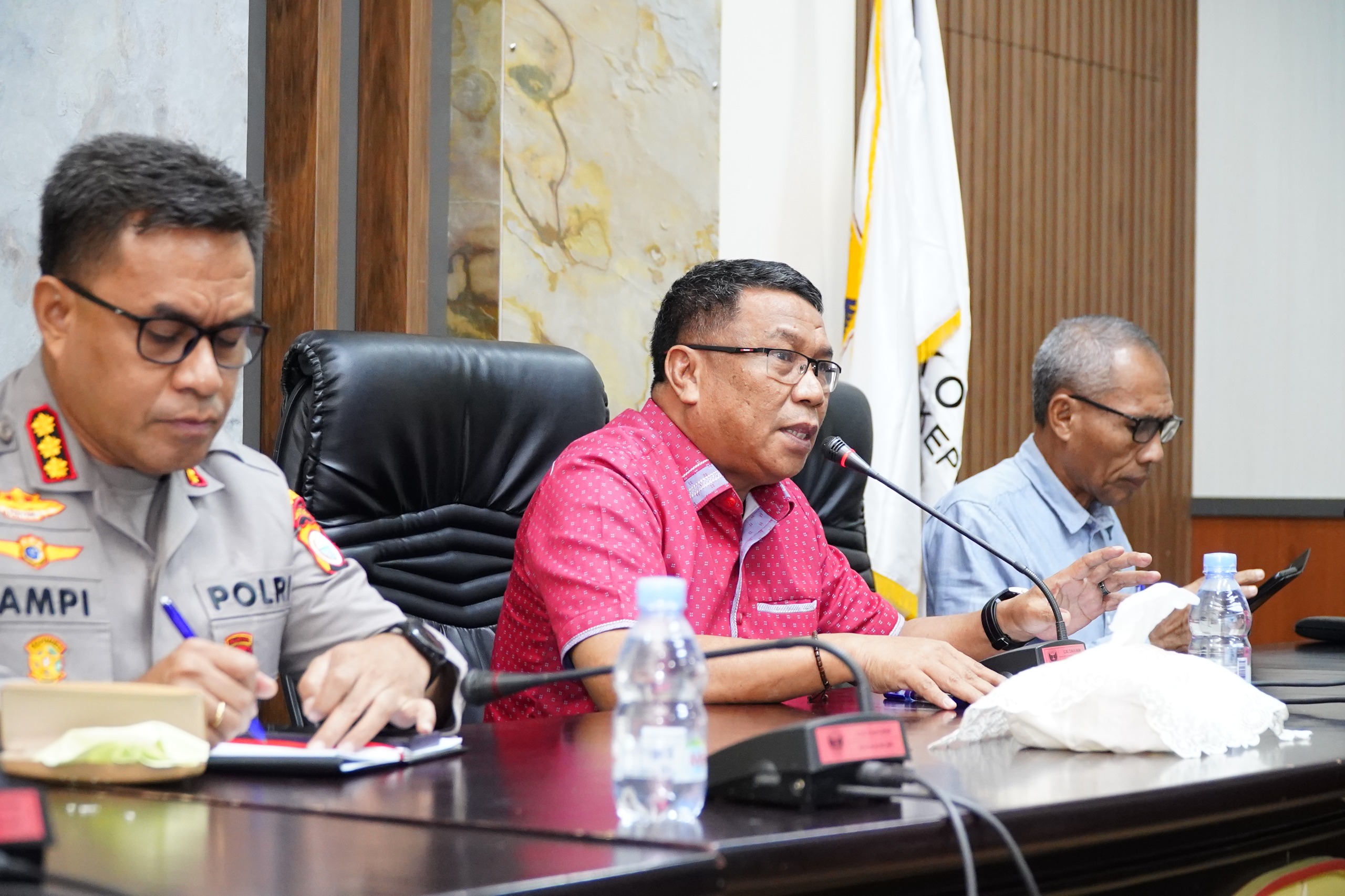 Pemerintah Kota Tidore Kepulauan mengambil langkah cepat melaksanakan pertemuan lintas sektor