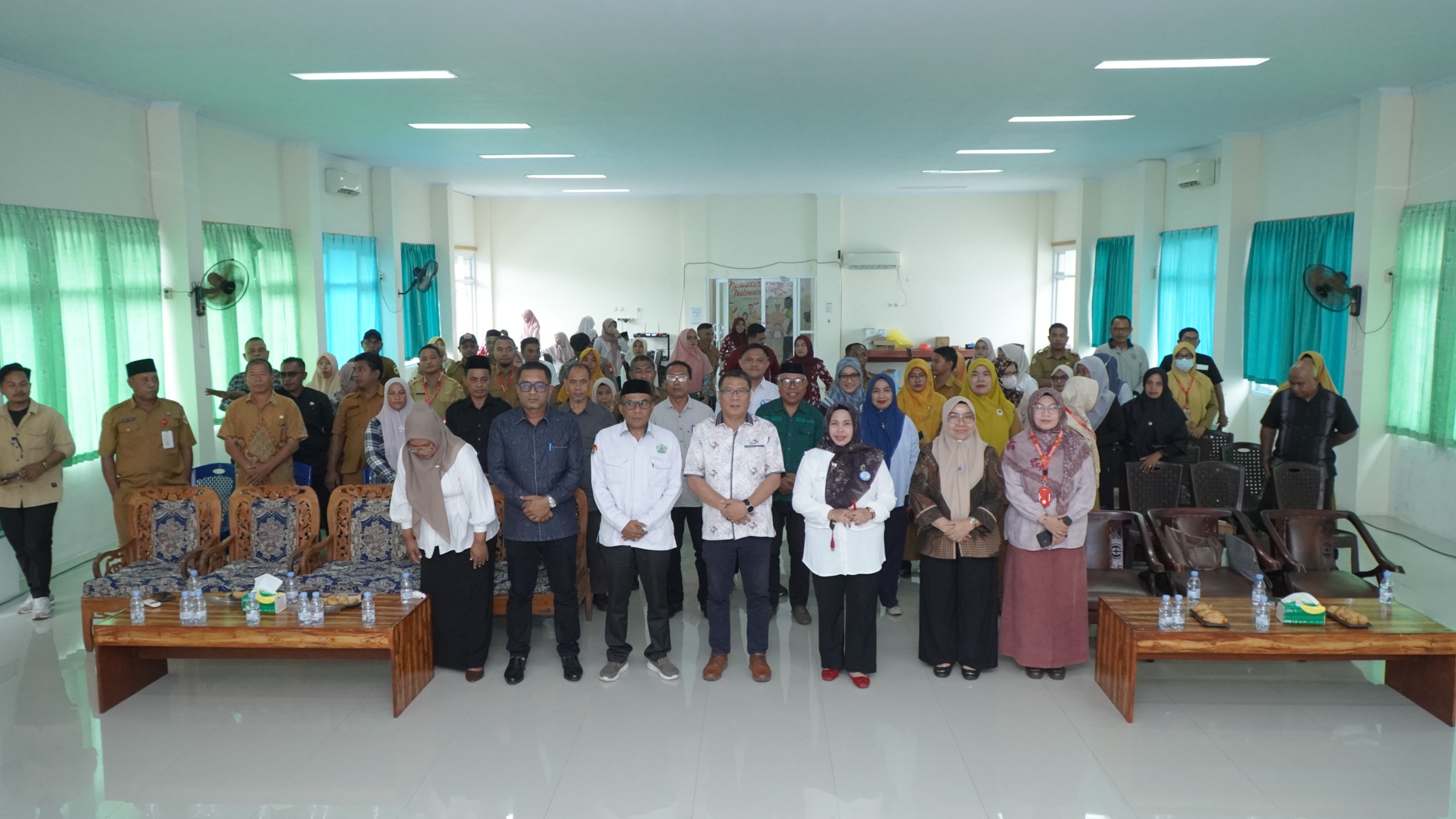 Pertemuan Koordinasi dan Advokasi Pelayanan Kesehatan Gratis (PKG) di Kota Tidore Kepulauan