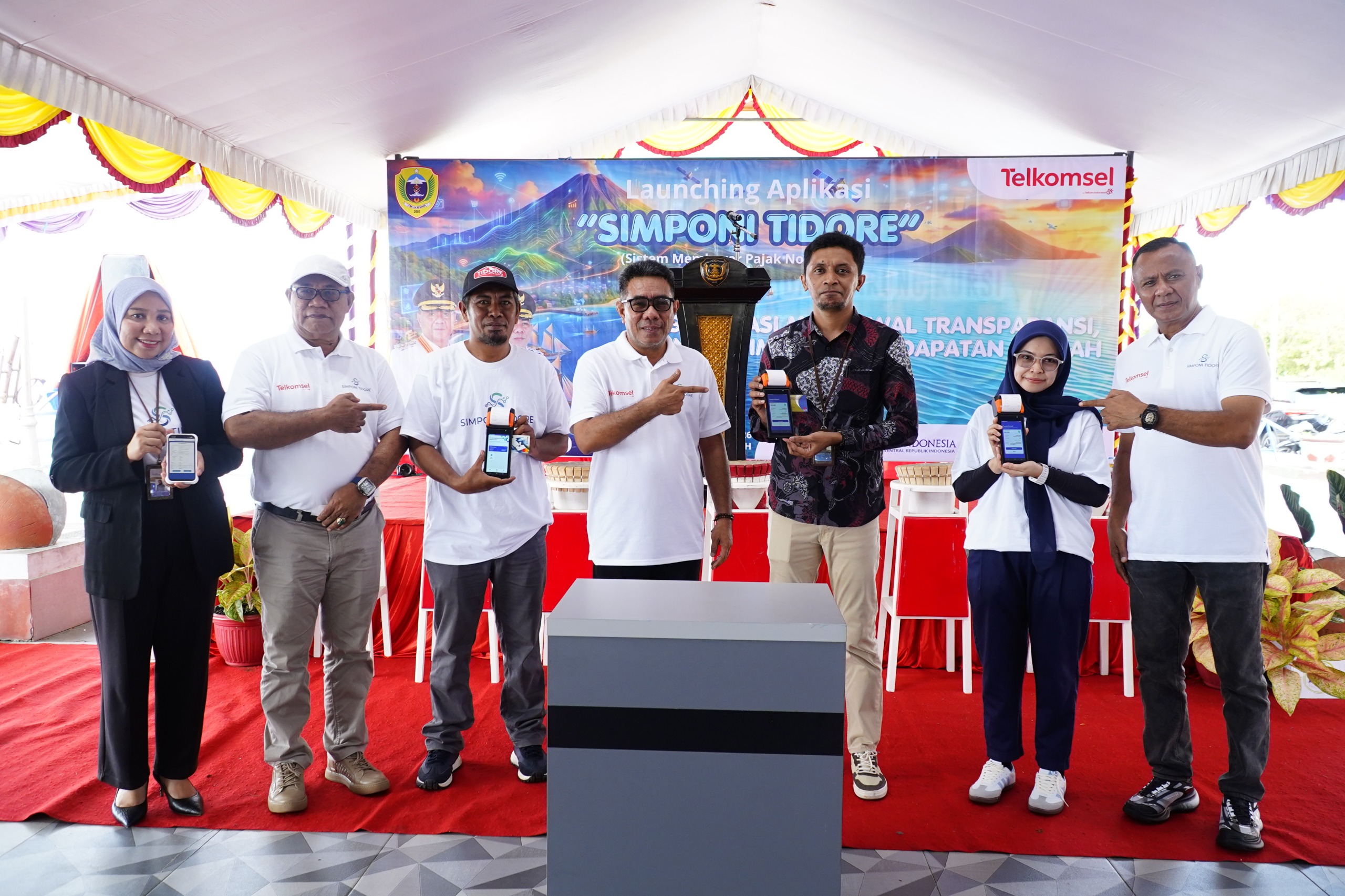 Aplikasi Simponi Tidore milik Bapenda Resmi Dilaunching