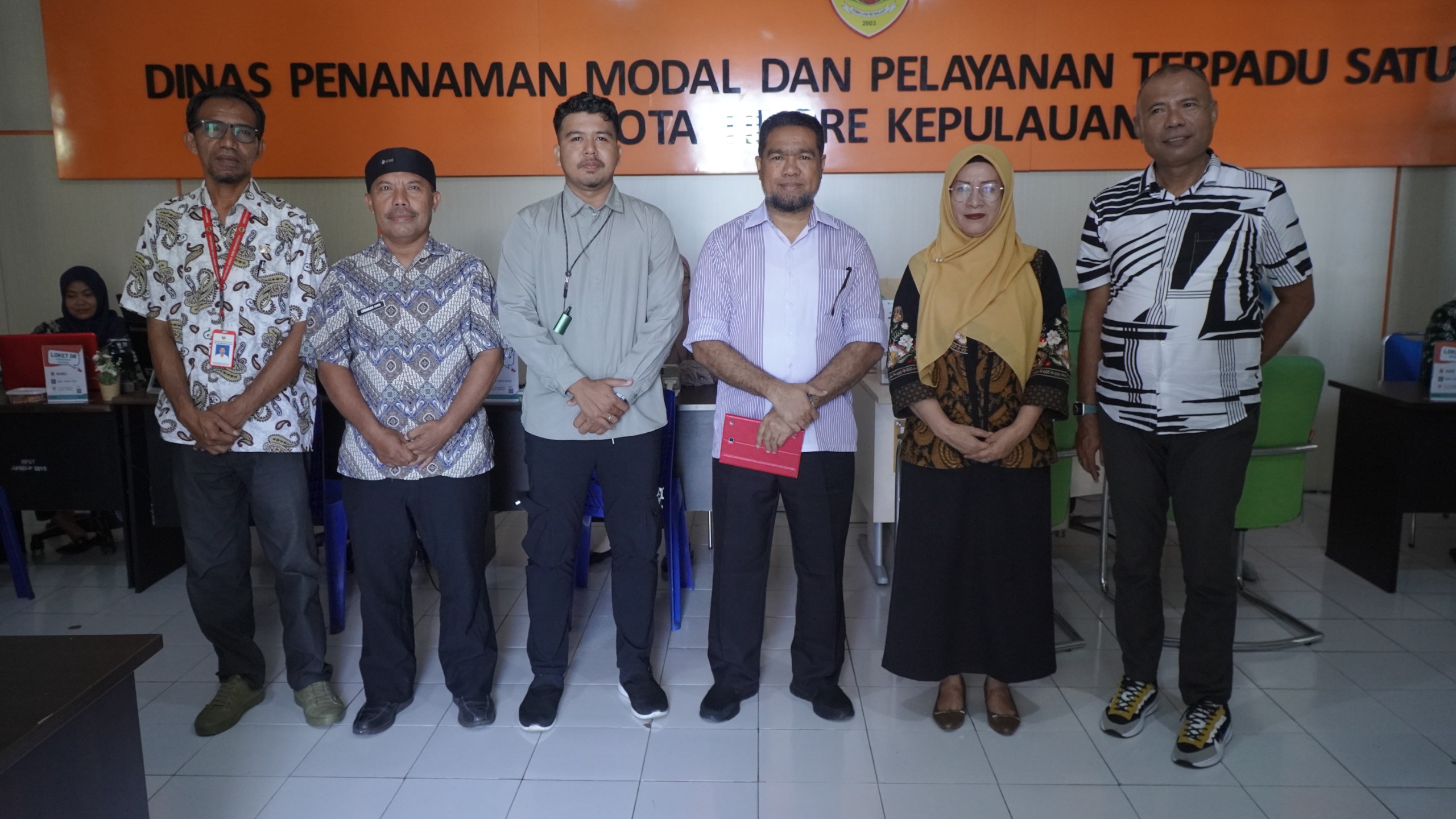 verifikasi dan validasi lapangan atas penilaian kinerja Pelayanan Terpadu Satu Pintu (PTSP)
