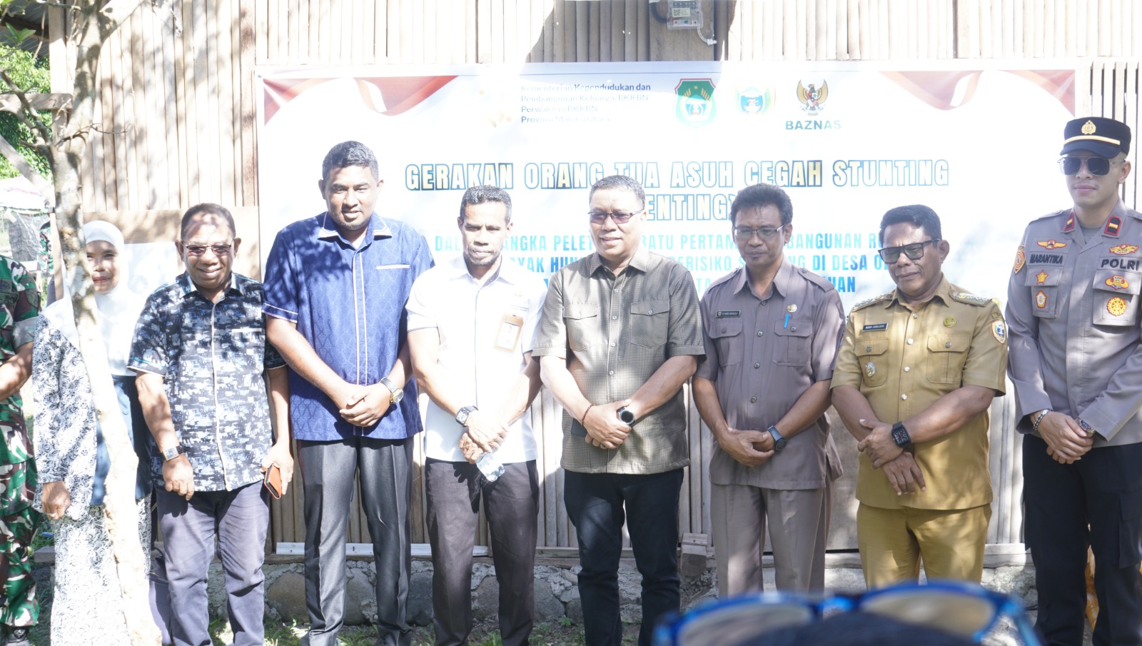 Kolaborasi Pemkot Tidore dan BKKBN Malut Bangun RTLH di Desa Ob