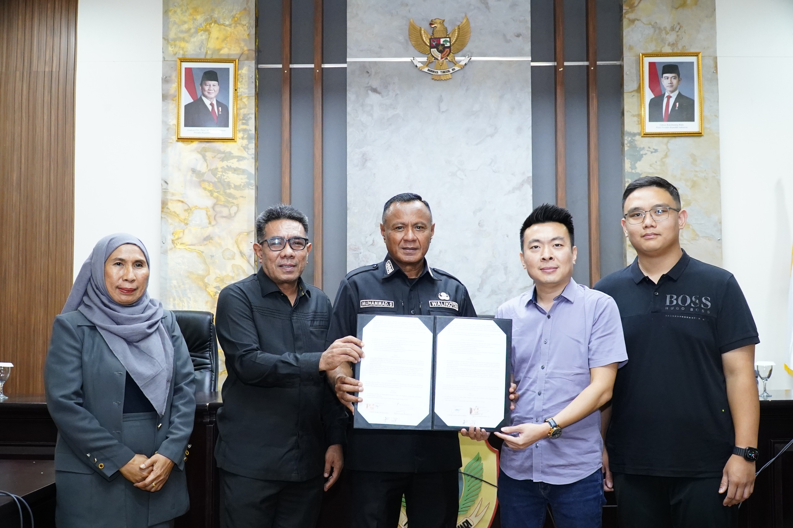 Pemerintah Kota Tidore Kepulauan bekerjasama dengan PT Batara Pangan Radjiwa dalam pengelolaan kelapa di kelurahan Akelamo