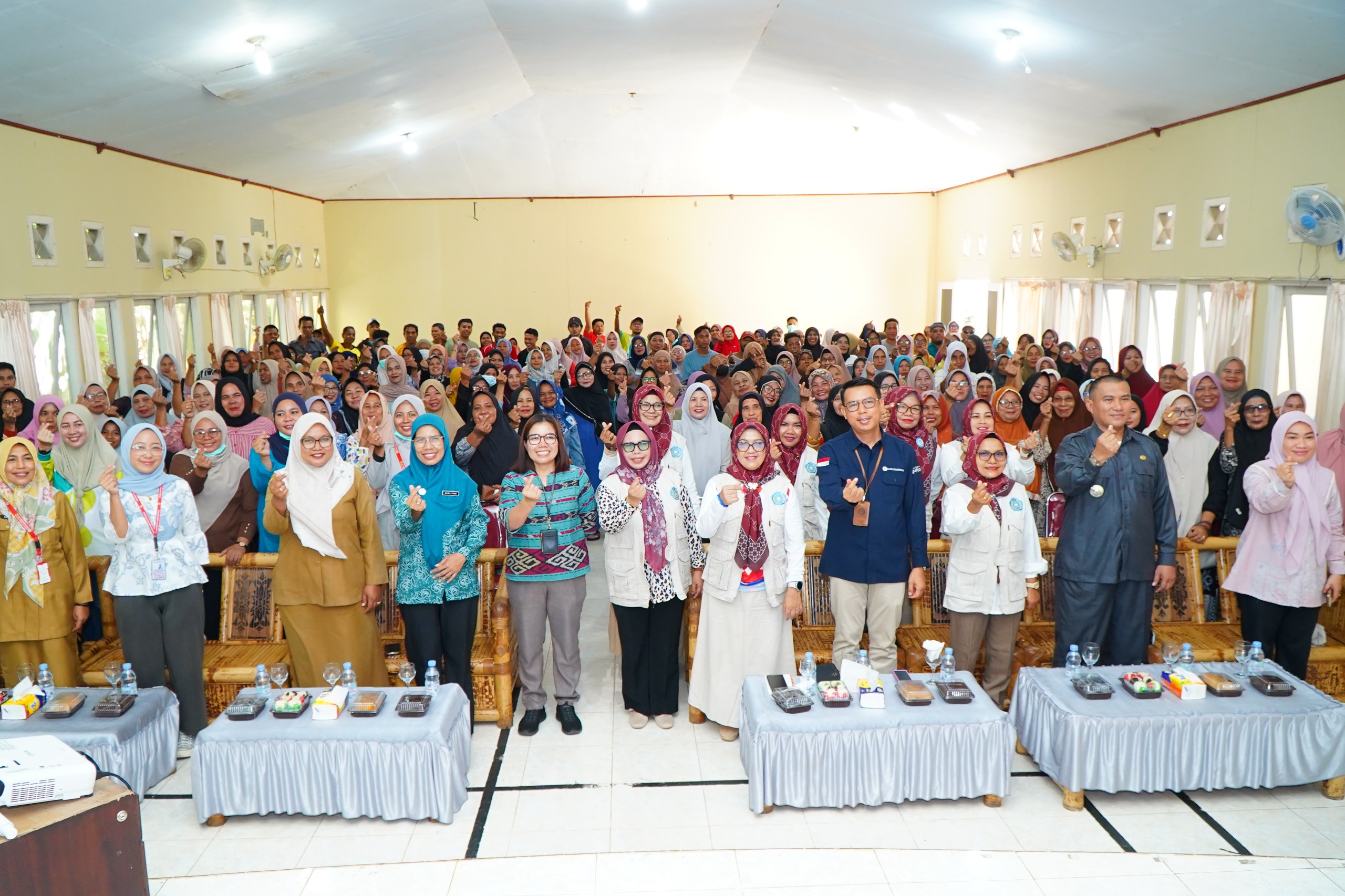 BI Perwakilan Malut Gandeng PKK Tidore buat Edukasi CBP dan Pemeriksaan Kesehatan Gratis
