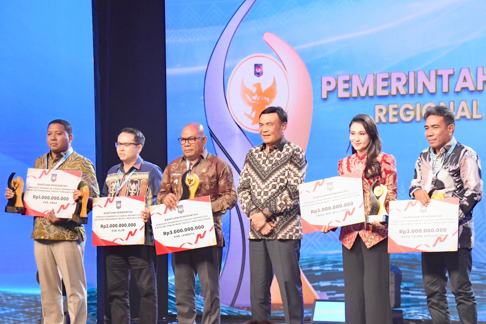 Sukses Tekan Angka Pengangguran, Pemkot Tidore Raih Penghargaan dan Dapat Bantuan Fiskal Rp.3 Miliar dari Kemendagri