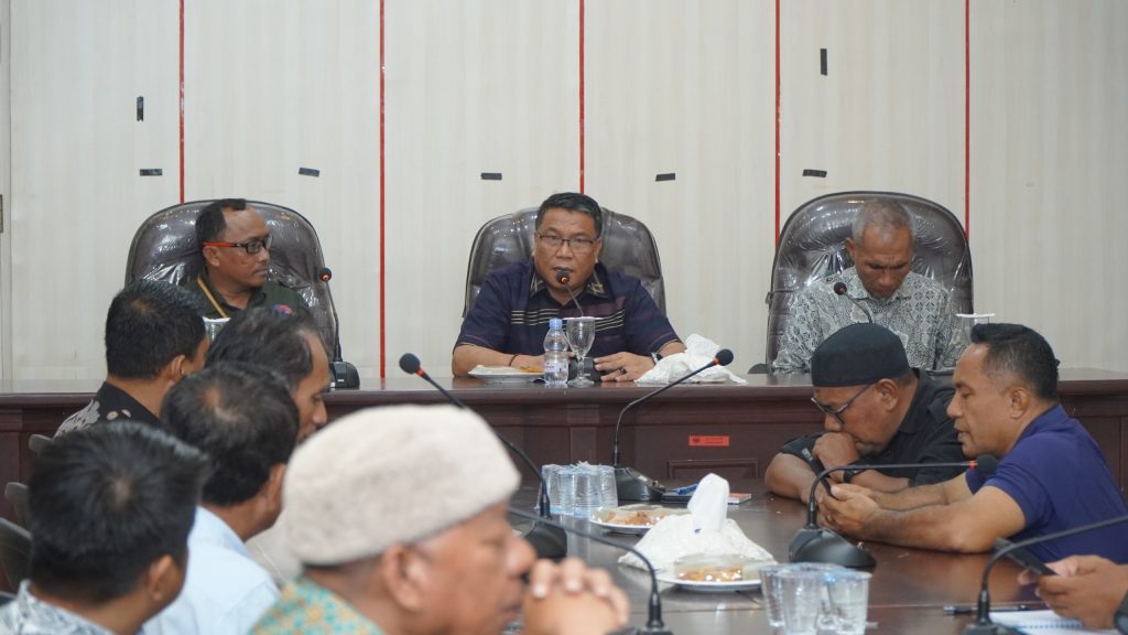 Audiensi dengan Tim Lembaga Penelitian dan Pengabdian kepada Masyarakat (LPPM) Universitas Khairun Ternate