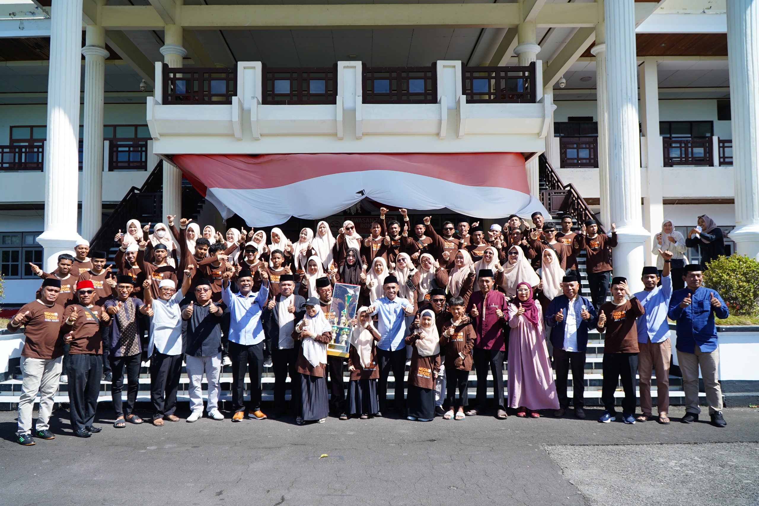 Raih Juara Umum, Pemkot Tidore Sambut Kafilah MTQ dengan Rasa Haru dan Bangga