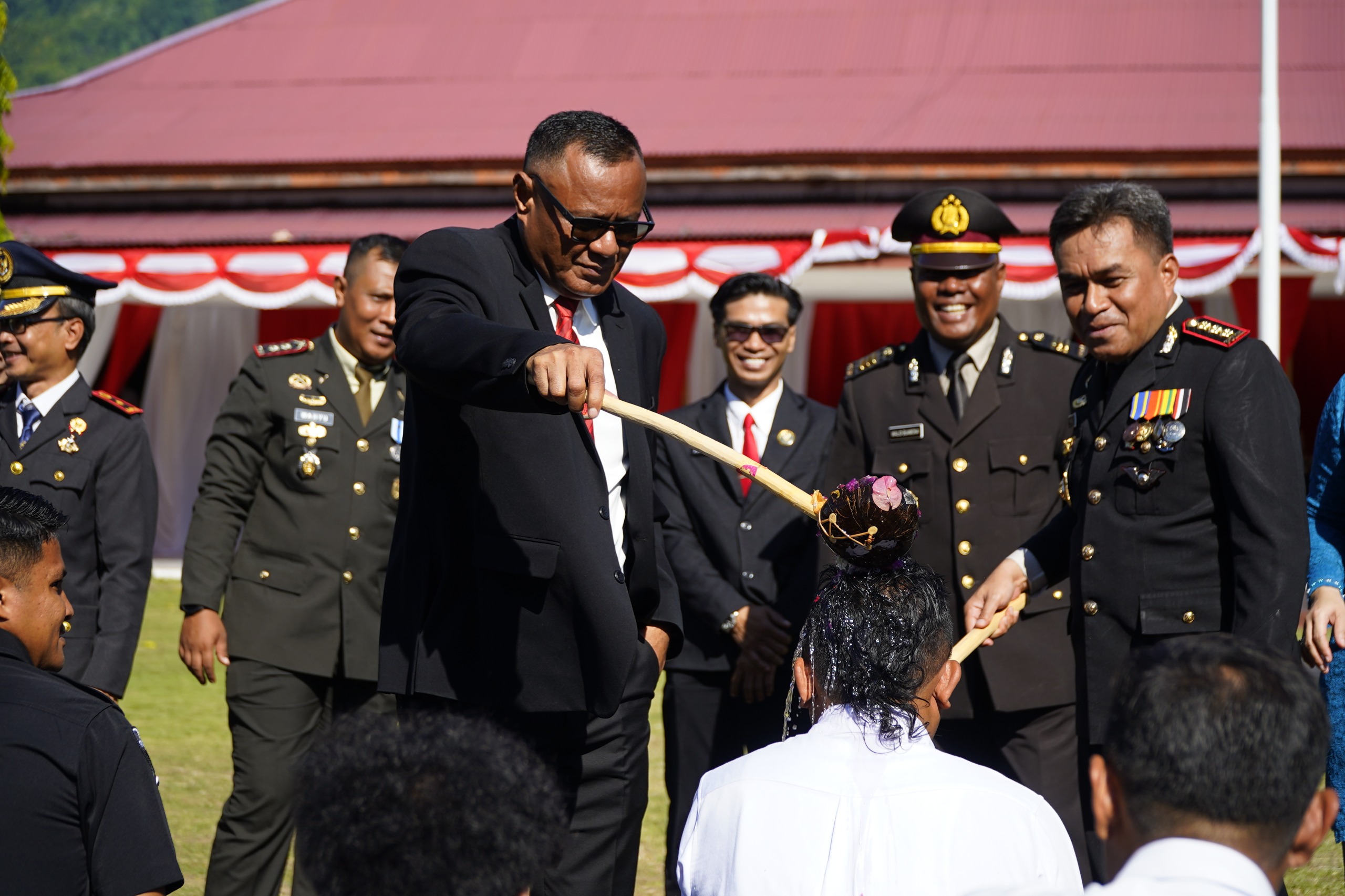 Wali Kota Tidore Hadiri Syukuran HUT ke 80 Bhayangkara